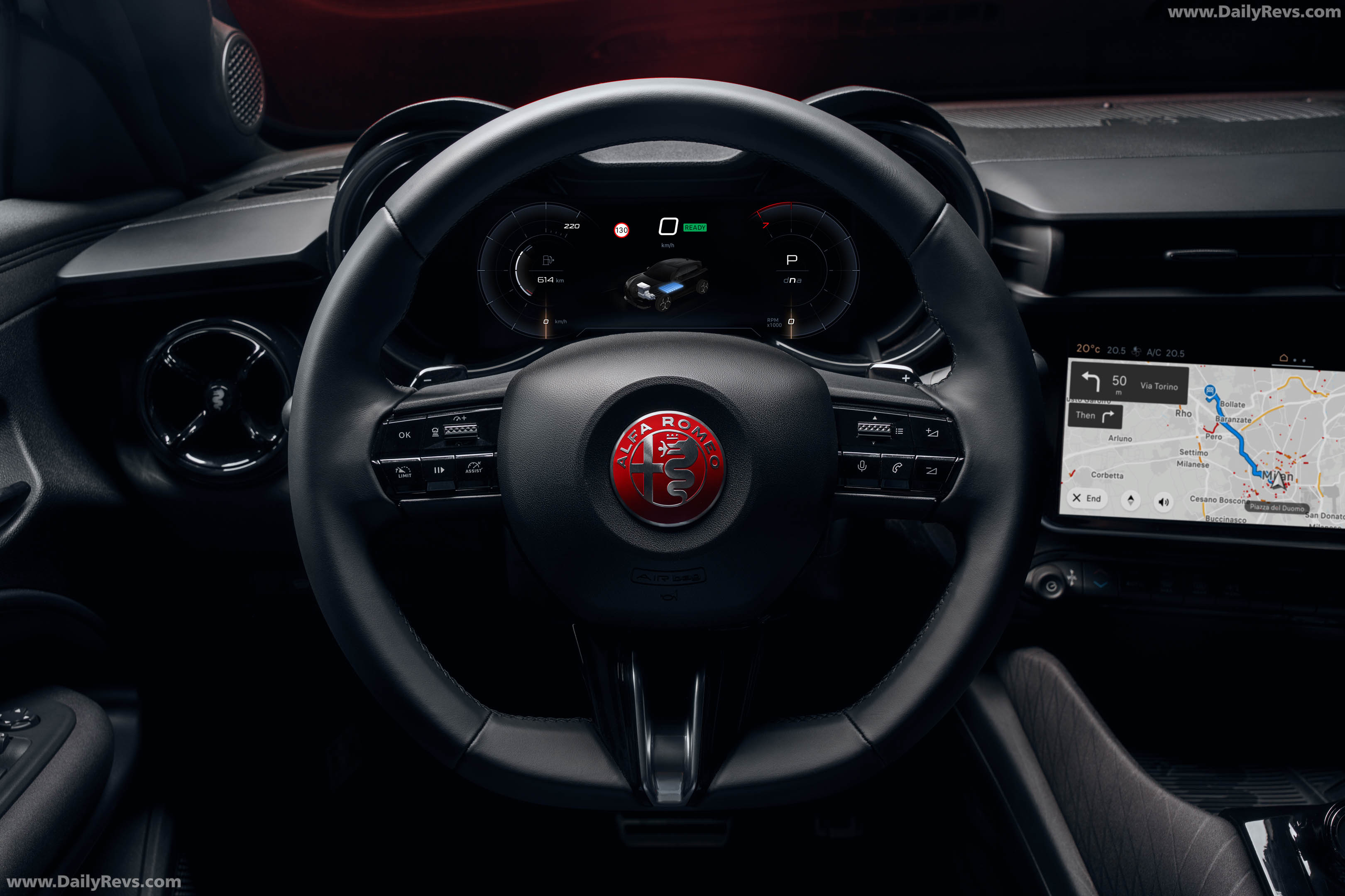 2027 Alfa Romeo Junior Luna Rossa Interior
